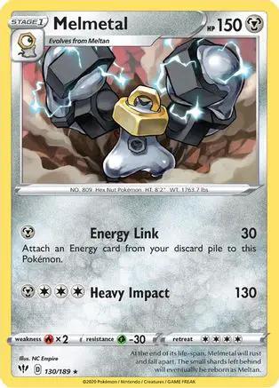 Melmetal 130/189 - SWSH03 Darkness Ablaze