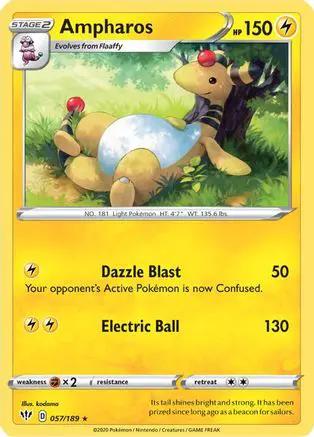 Ampharos 057/189 - SWSH03 Darkness Ablaze