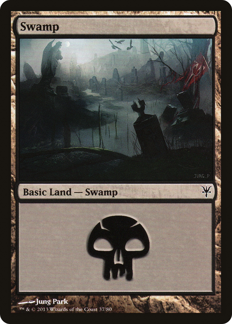 Swamp (DDK-037) - Duel Decks: Sorin vs. Tibalt