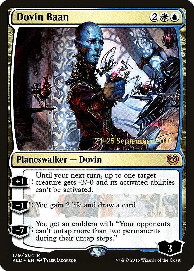 Dovin Baan (PRE-179S) - Kaladesh Promos Foil