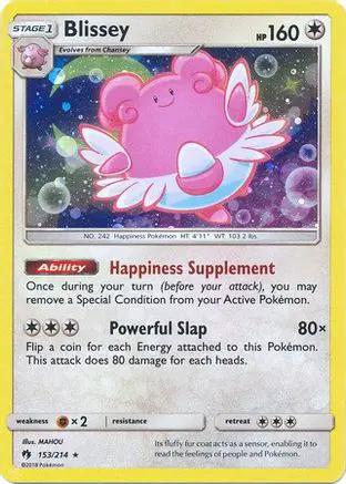 Blissey (Cosmos Holo) 153/214 - Miscellaneous Cards & Products Holofoil