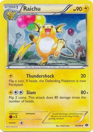 Raichu (Cosmos Holo) 040/99 - Blister Exclusives Holofoil