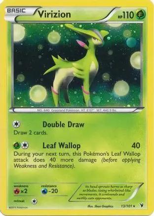 Virizion (Cosmos Holo) 013/101 - Blister Exclusives Holofoil