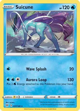Suicune 037/189 - Deck Exclusives