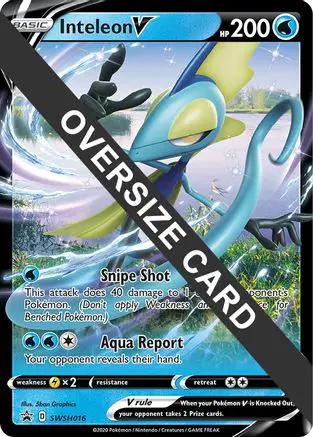 Inteleon V SWSH016 - Jumbo Cards Holofoil