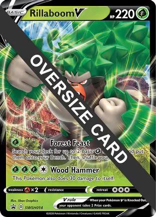 Rillaboom V SWSH014 - Jumbo Cards Holofoil