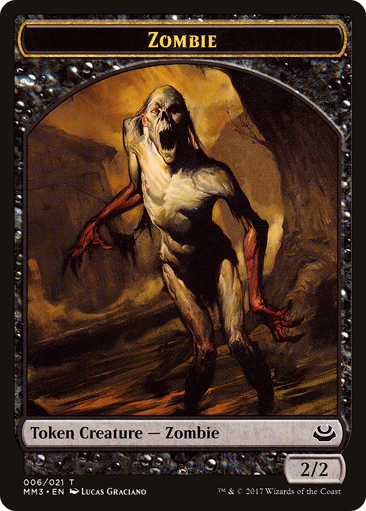 Zombie (MM3-006) - Modern Masters 2017 Tokens
