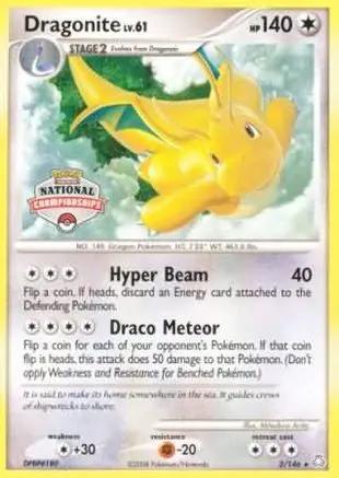 Dragonite (National Championships) 002/146 - League & Championship Cards