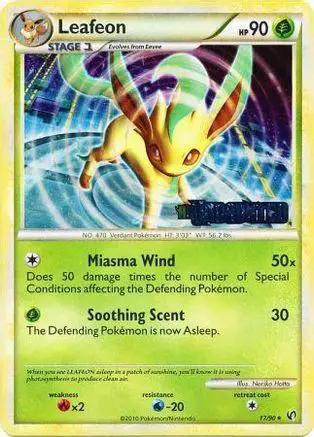 Leafeon (Prerelease) 017/90 - HGSS Promos Holofoil