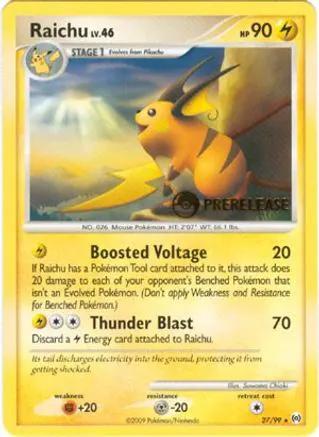 Raichu (Prerelease) 027/99 - Nintendo Promos