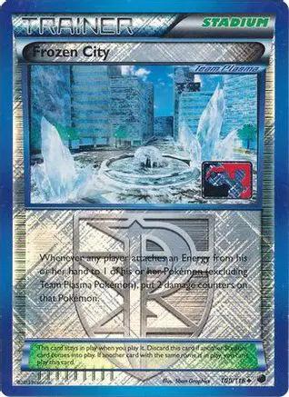 Frozen City (Team Plasma) (League Promo) 100/116 - League & Championship Cards Reverse Holofoil