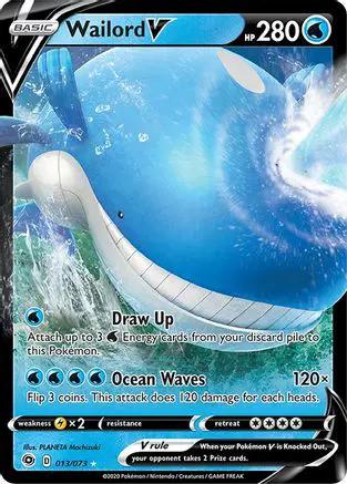 Wailord V 013/73 - Champions Path Holofoil