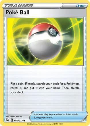 Poke Ball 059/73 - Champions Path Reverse Holofoil