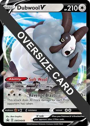 Dubwool V SWSH049 - Jumbo Cards Holofoil