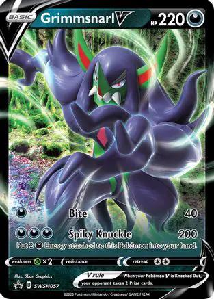 Grimmsnarl V SWSH057/307 - SWSH Sword & Shield Promo Cards Holofoil