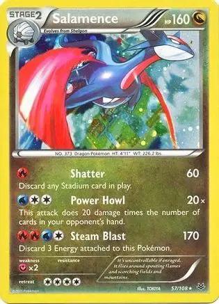 Salamence (Cosmos Holo) 057/108 - Blister Exclusives Holofoil