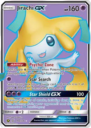 Jirachi GX 79a/236 - Alternate Art Promos Holofoil