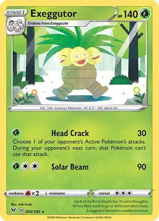 Exeggutor 005/185 - SWSH04 Vivid Voltage Reverse Holofoil