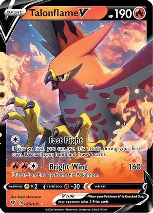 Talonflame V 029/185 - SWSH04 Vivid Voltage Holofoil