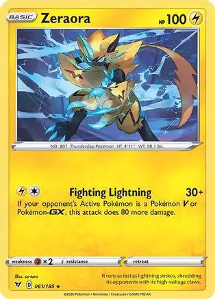 Zeraora 061/185 - SWSH04 Vivid Voltage Reverse Holofoil