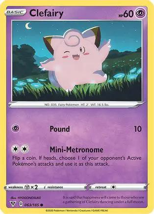 Clefairy 063/185 - SWSH04 Vivid Voltage