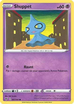 Shuppet 067/185 - SWSH04 Vivid Voltage Reverse Holofoil