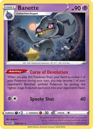 Banette 068/185 - SWSH04 Vivid Voltage Reverse Holofoil