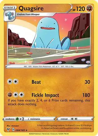 Quagsire 084/185 - SWSH04 Vivid Voltage Reverse Holofoil