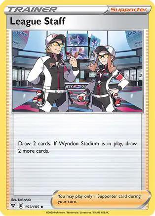 League Staff 153/185 - SWSH04 Vivid Voltage