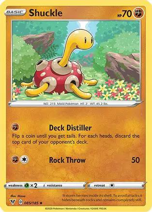 Shuckle 085/185 - SWSH04 Vivid Voltage Reverse Holofoil