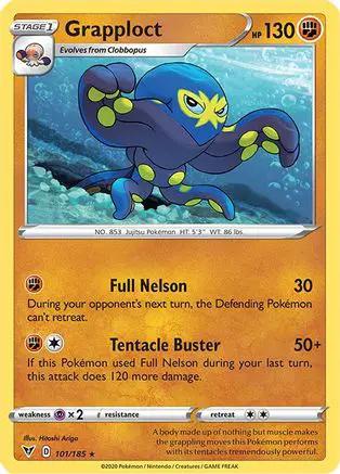 Grapploct 101/185 - SWSH04 Vivid Voltage Reverse Holofoil