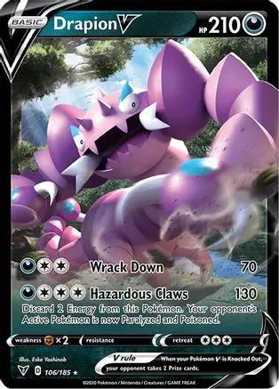Drapion V 106/185 - SWSH04 Vivid Voltage Holofoil
