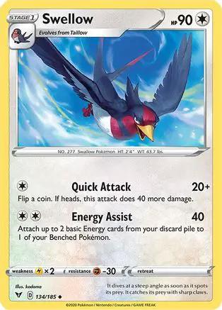 Swellow 134/185 - SWSH04 Vivid Voltage
