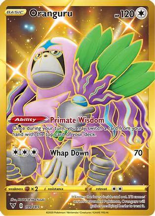 Oranguru (Secret) 199/185 - SWSH04 Vivid Voltage Holofoil