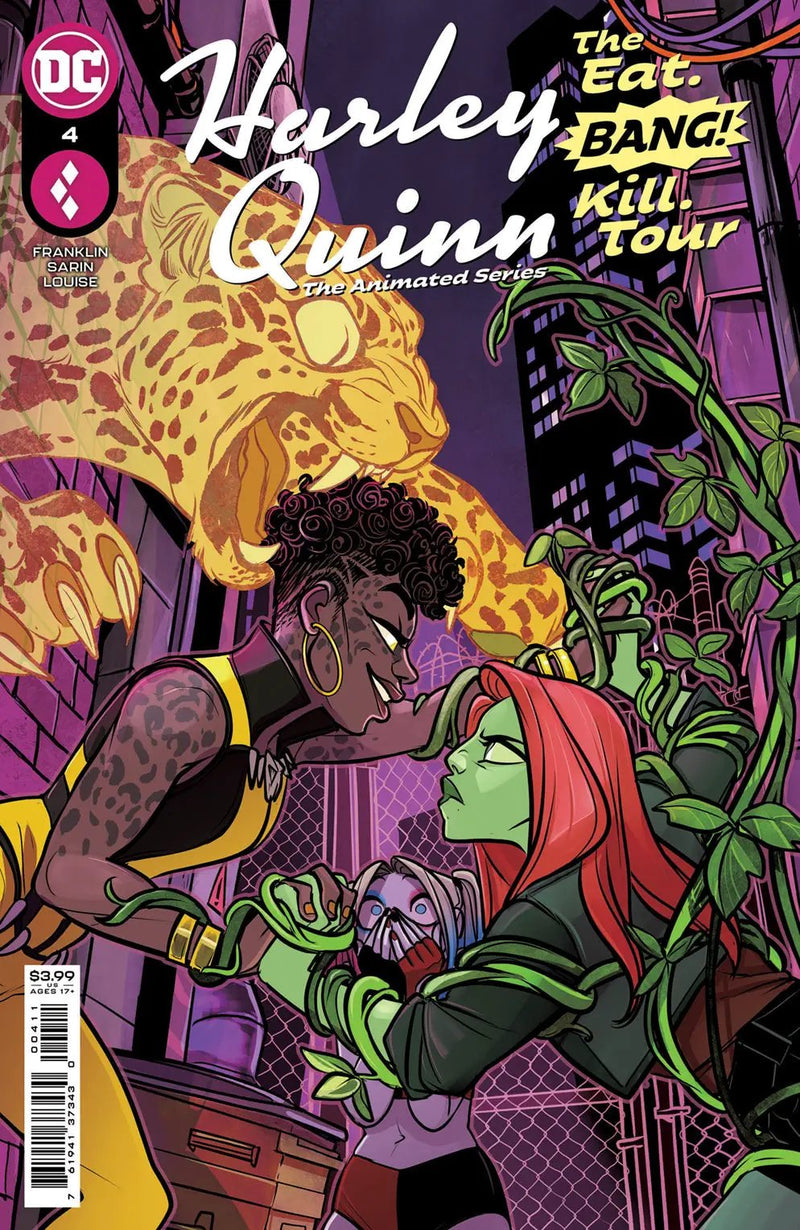 Harley Quinn The Animated Series The Eat Bang Kill Tour #4 (Of 6) A Max Sarin Tee Franklin (Mr) (12/14/2021) Dc