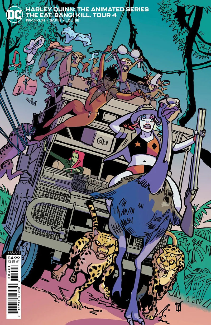 Harley Quinn The Animated Series The Eat Bang Kill Tour #4 (Of 6) B Valentine De Landro Variant (12/14/2021) Dc