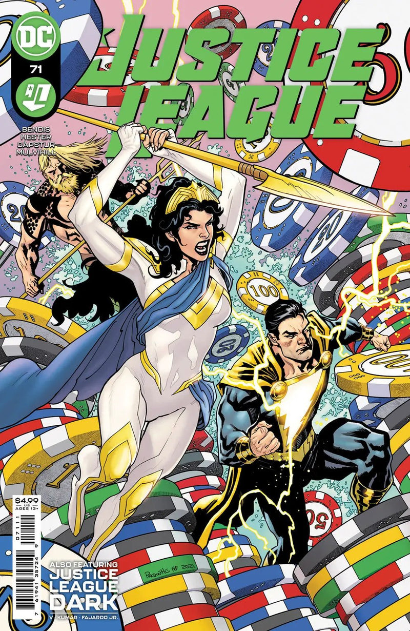Justice League #71 A Yanick Paquette & Nathan Fairbairn Brian Michael Bendis (01/25/2022) Dc