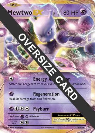 Mewtwo EX 052/108 - Jumbo Cards Holofoil
