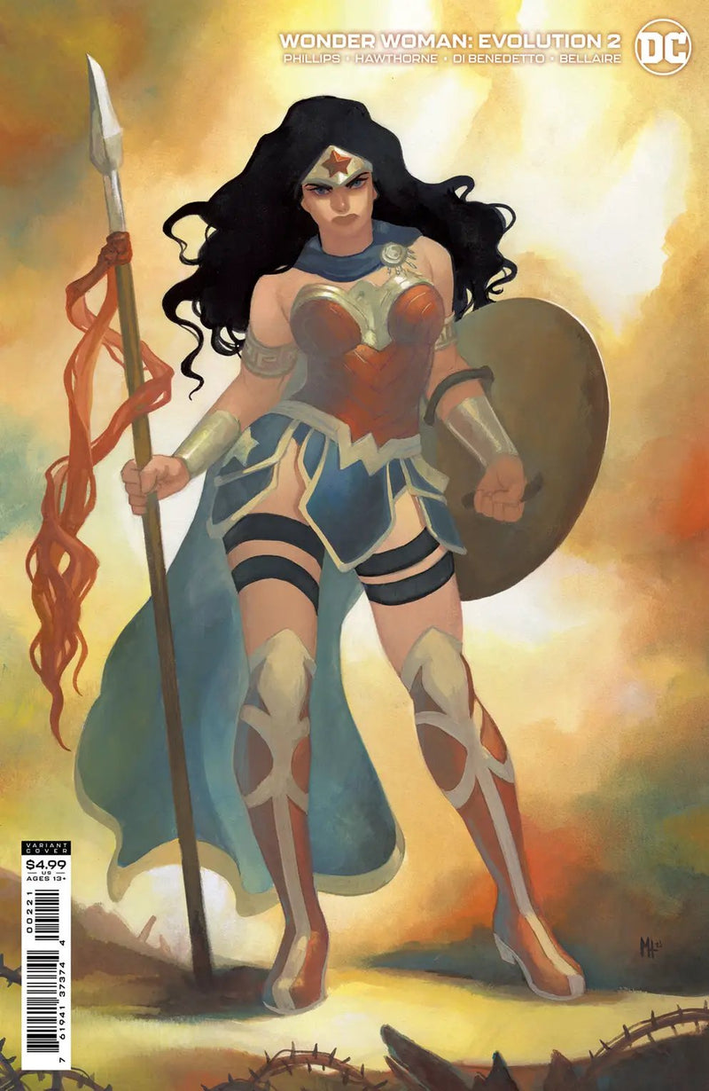 Wonder Woman Evolution #2 (Of 6) B Meghan Hetrick Card Stock Variant (12/21/2021) Dc