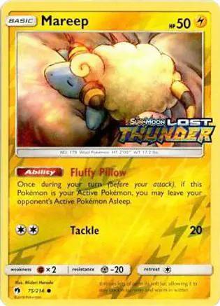Mareep (Toys R Us Promo) 075/214 - Miscellaneous Cards & Products Reverse Holofoil