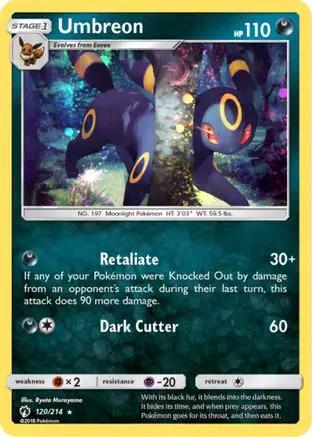 Umbreon (Cosmos Holo) 120/214 - Blister Exclusives Holofoil