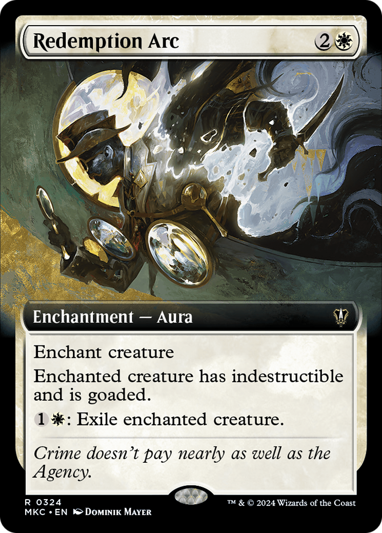 Redemption Arc (MKC-324) - Murders at Karlov Manor Commander: (Extended Art)