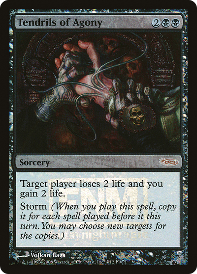 Tendrils of Agony (FNM-004) - Friday Night Magic 2008 Foil