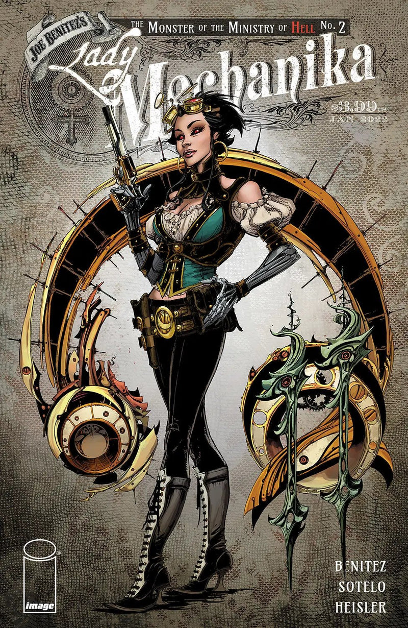 Lady Mechanika Monster Of Ministry #2 (Of 4) A Joe Benitez (01/12/2022) Image