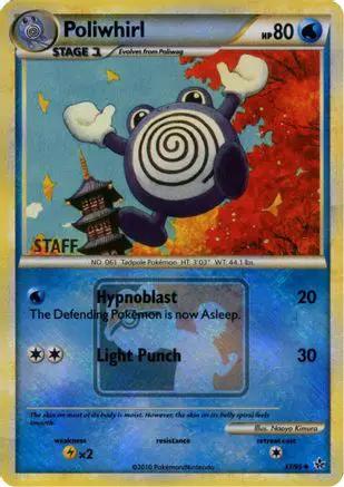 Poliwhirl (League Promo) [Staff] 037/95 - League & Championship Cards Reverse Holofoil
