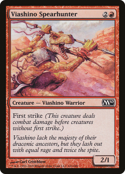 Viashino Spearhunter (M10-161) - Magic 2010