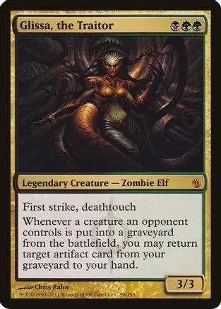 Glissa, the Traitor (Mirrodin Besieged) (OVER-096) - Oversize Cards
