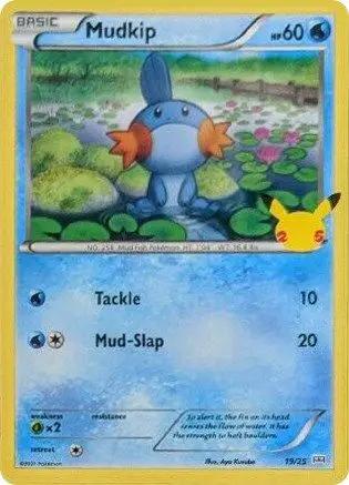 Mudkip 019/25 - McDonalds 25th Anniversary Promos