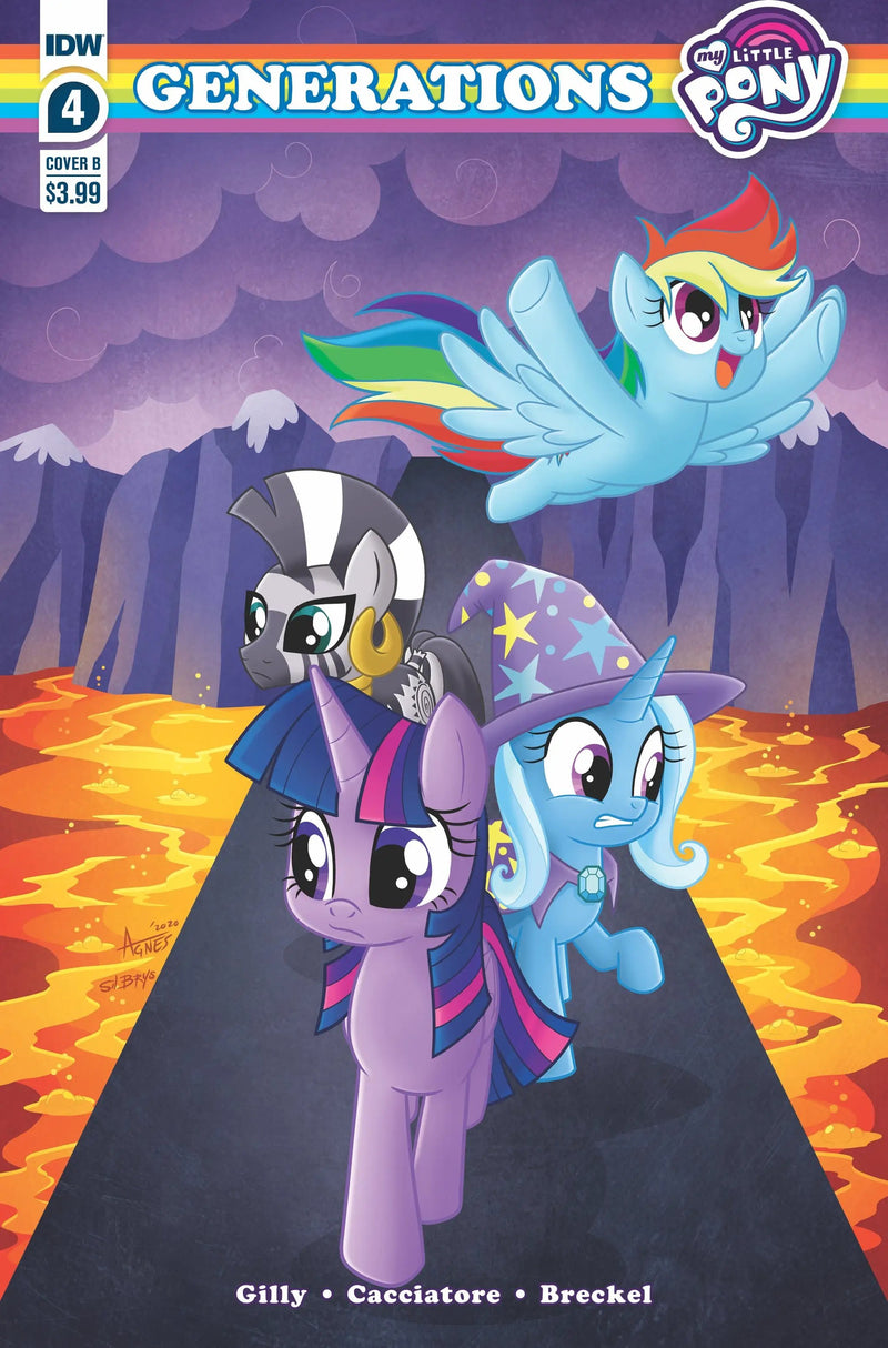 My Little Pony Generations #4 B Agnes Garbowska Variant (C: 1-0-0) (01/26/2022) Idw