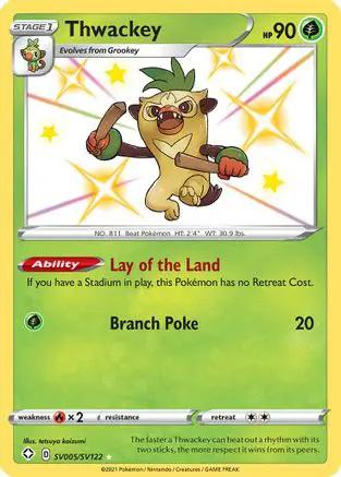 Thwackey SV005/SV122 - Shining Fates Shiny Vault Holofoil